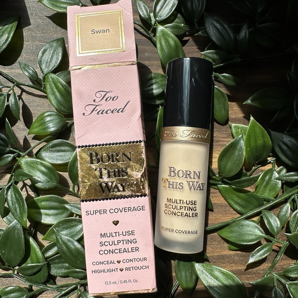 Too Faced Born This Way Multi Use Sculpting Concealer - Full Size 0.45 oz - SWAN